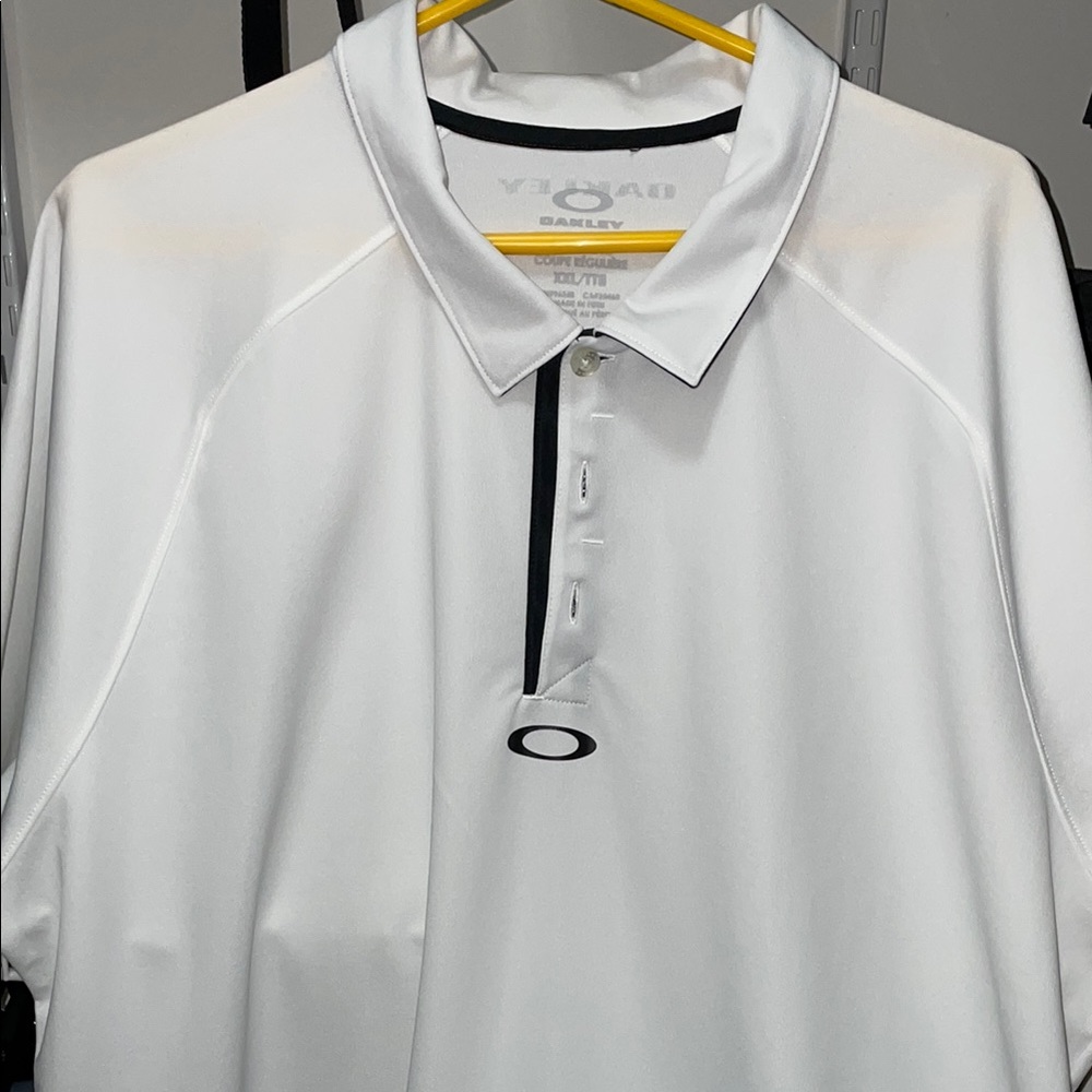 Oakley Men's White Polo Shirt